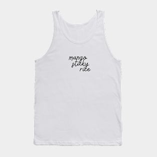 mango sticky rice - black Tank Top